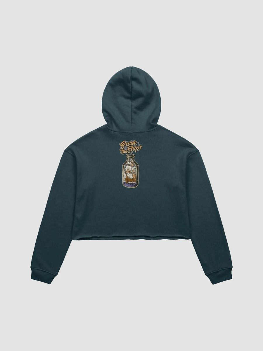 Double-Sided HGP Burn The Ships Crop Hoodie product image (11)