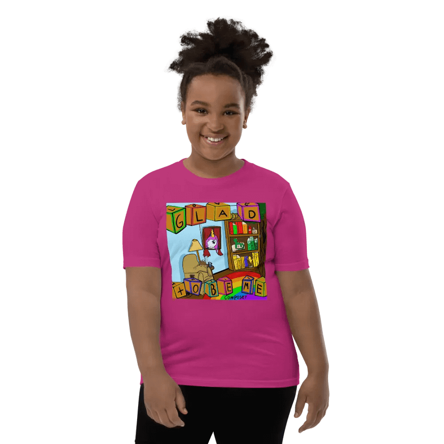 Glad To Be Me youth T product image (10)