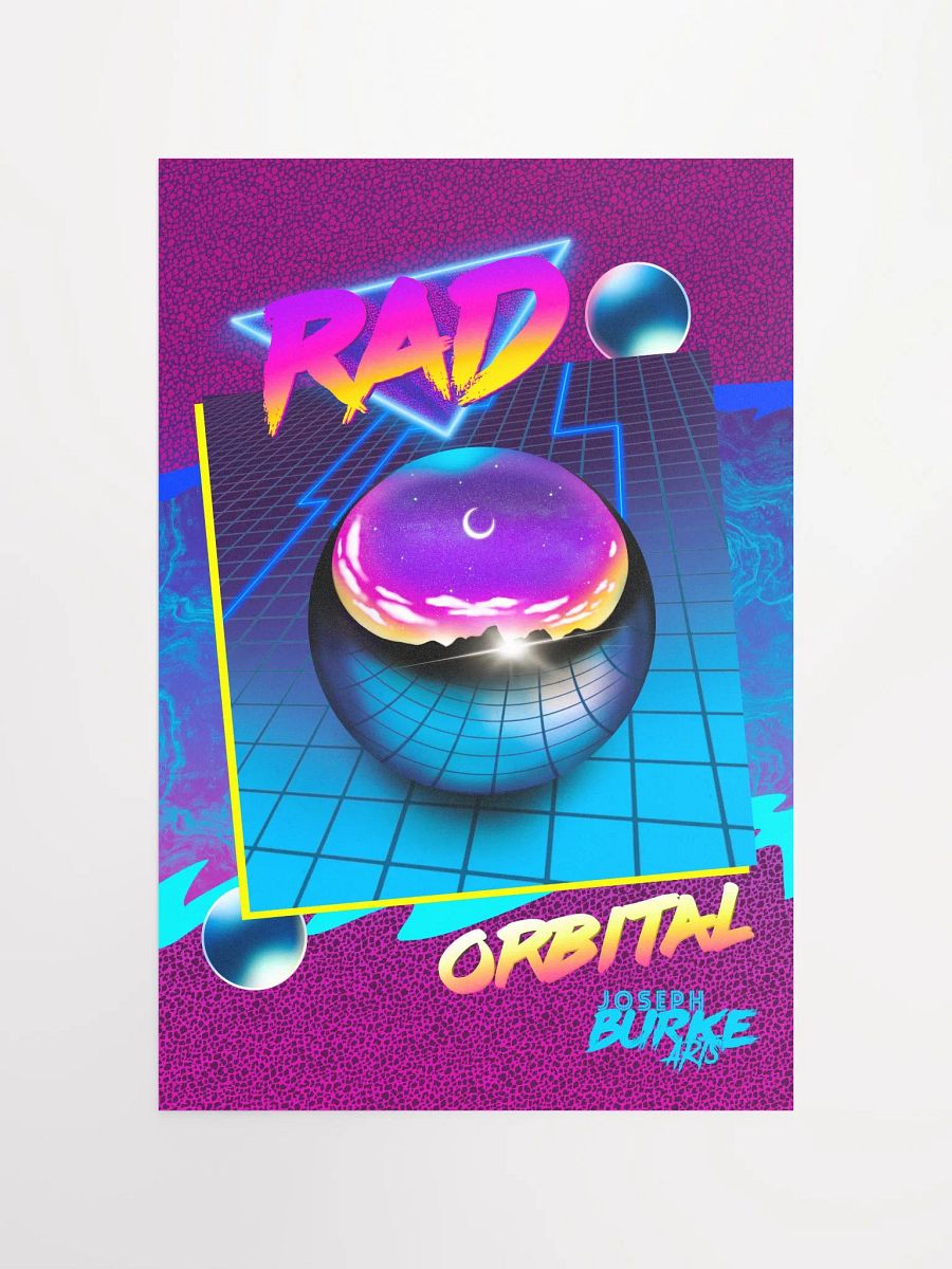 80's Orbital Trapper Keeper 12x18 Fine Art Print product image (4)