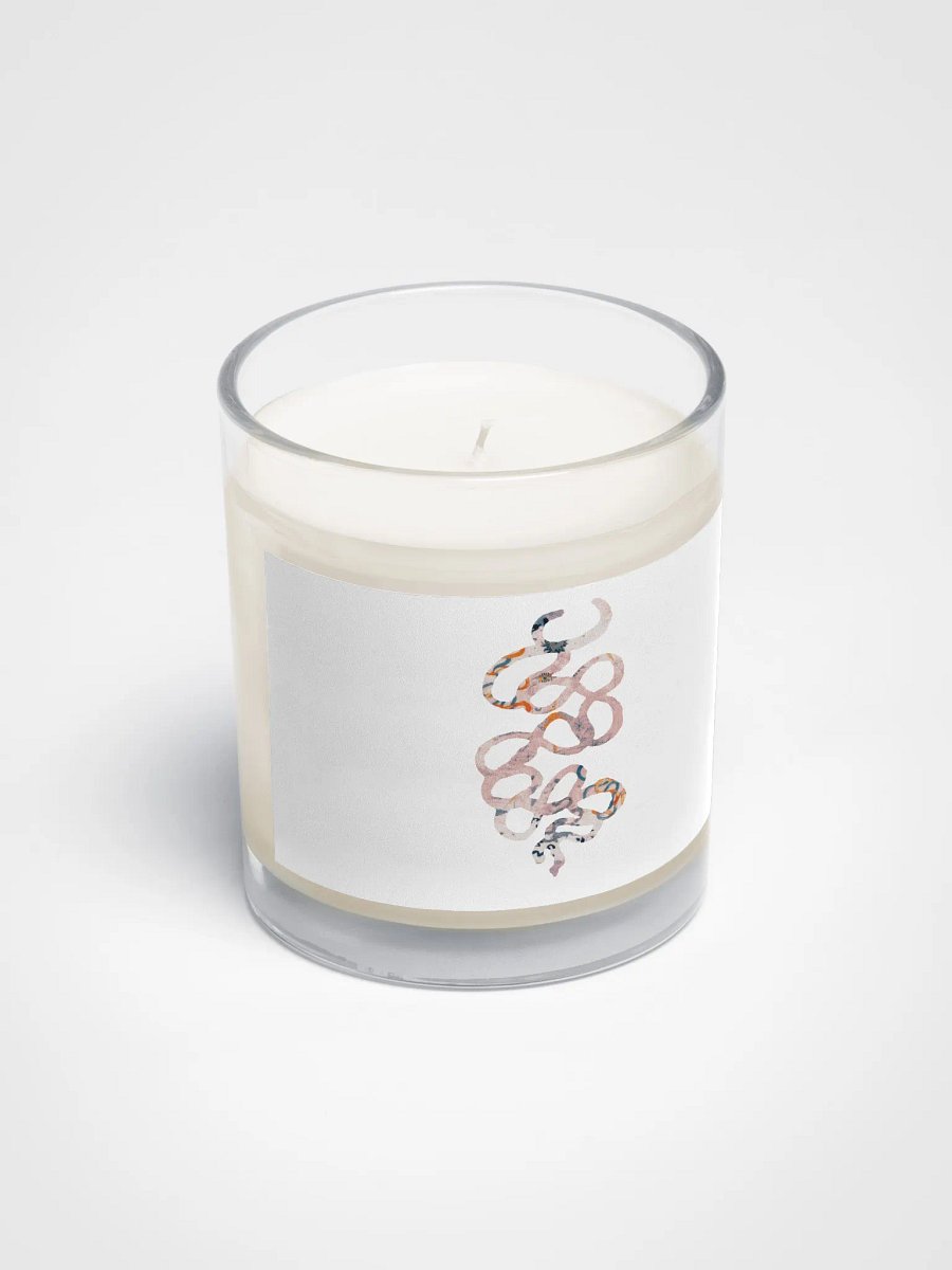 Soy Wax Candle In A Clear Glass Jar Kukulkán product image (2)