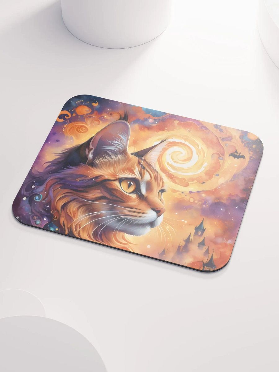 Feline Fantasy in the Galaxy Mouse Pad product image (4)