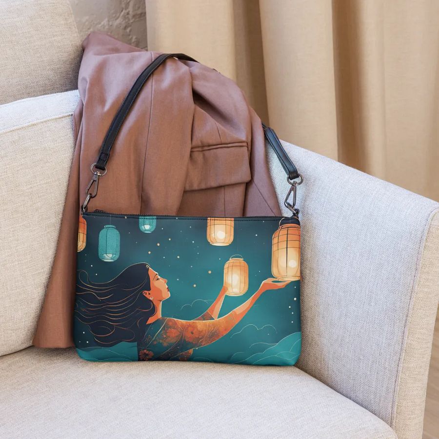 Serene Lantern Crossbody Bag product image (4)