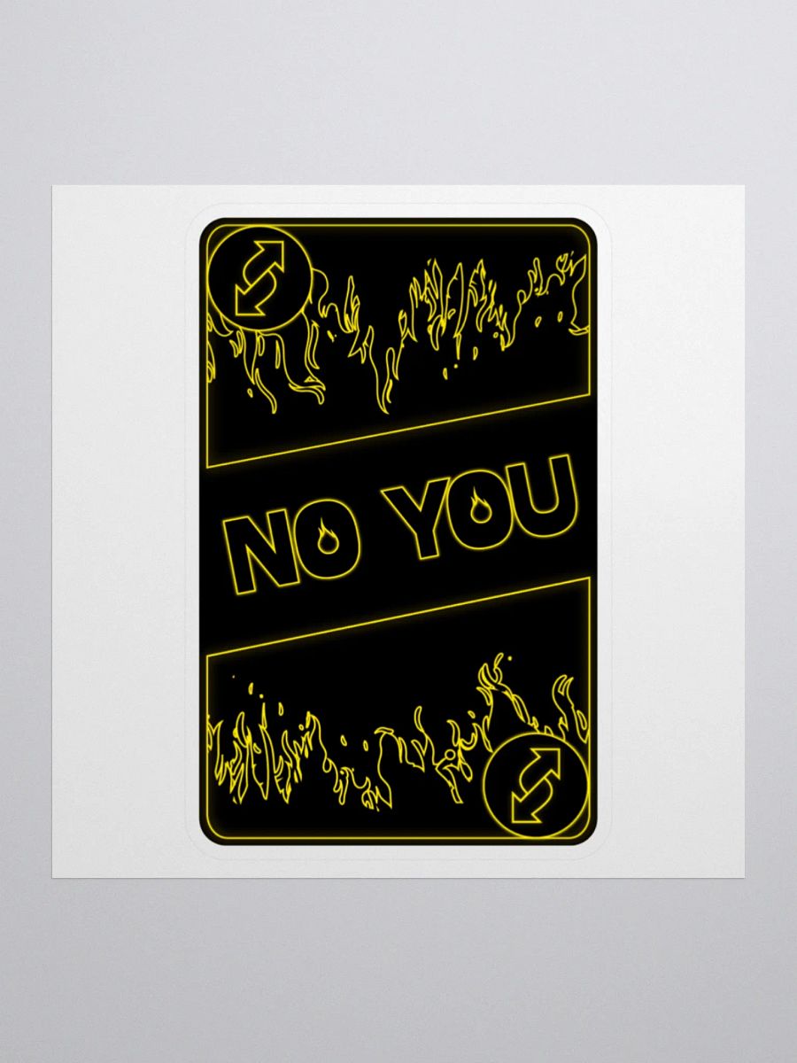 NO YOU Reverse Card product image (2)