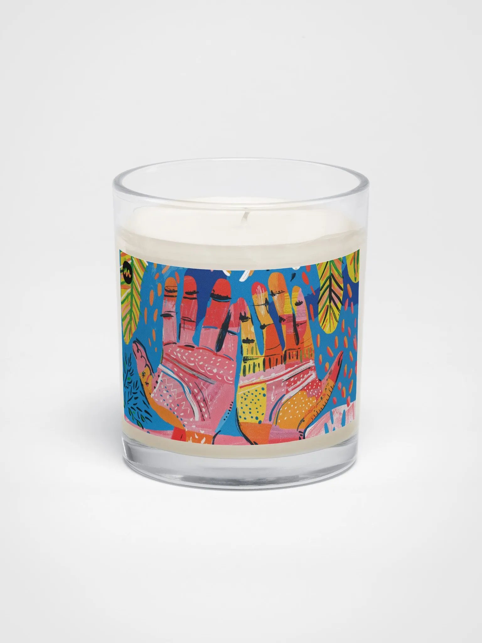 Gratitude Hands Soy Wax Candle product image (1)