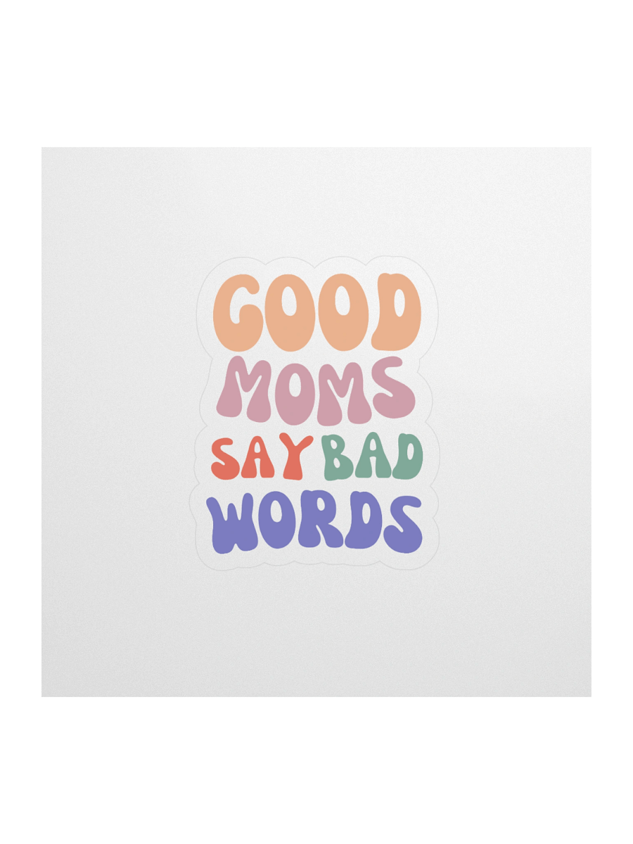 Cussin’ & Crushin’ It Cutout Sticker product image (1)