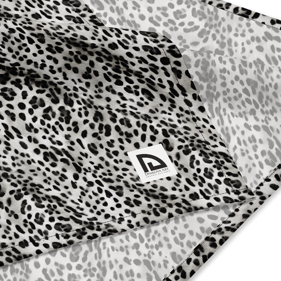 Grey Leopard Bandana product image (4)
