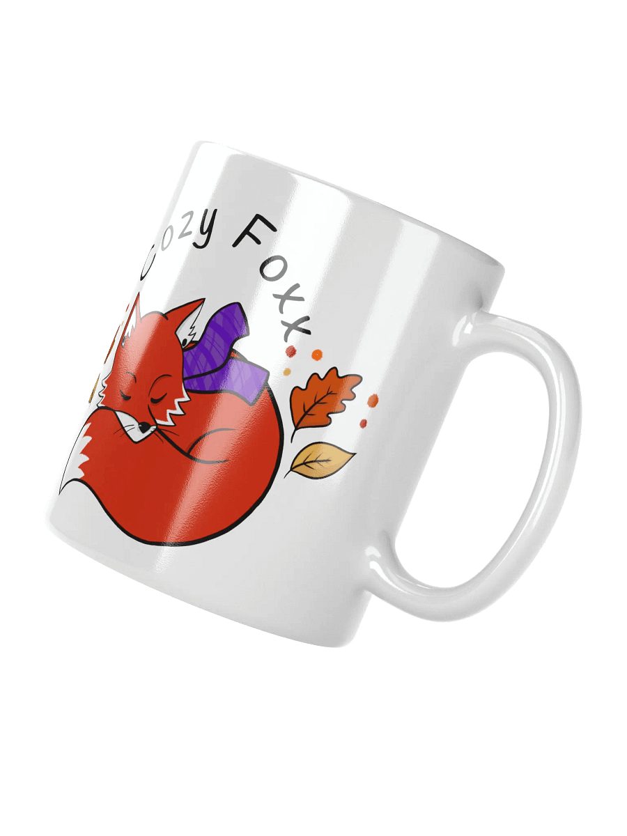 Cozy Foxx Ceramic Mug White product image (4)