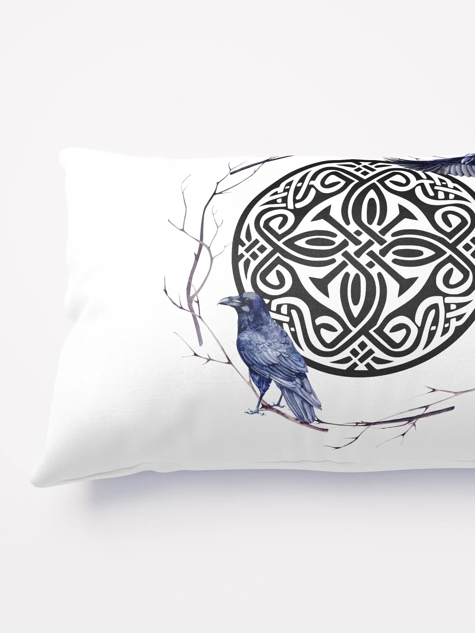 Celtic Knot Circle with a Wreath and Ravens product image (7)