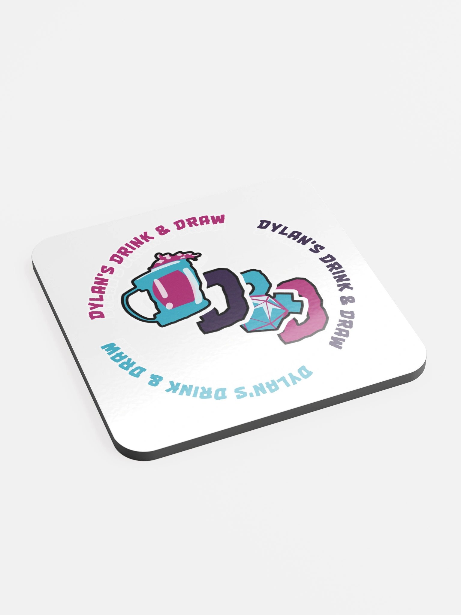 Eco-Friendly Dylan's Drink & Draw Coaster Set product image (2)