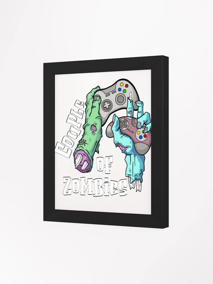 Couple of Zombies Wall Art product image (30)