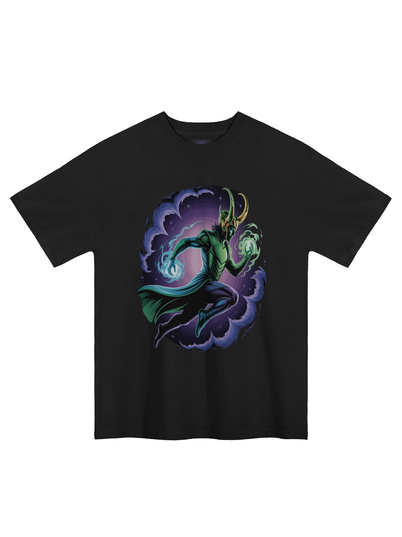 Loki Sorcerous Surge Oversized Faded T-Shirt product image (3)