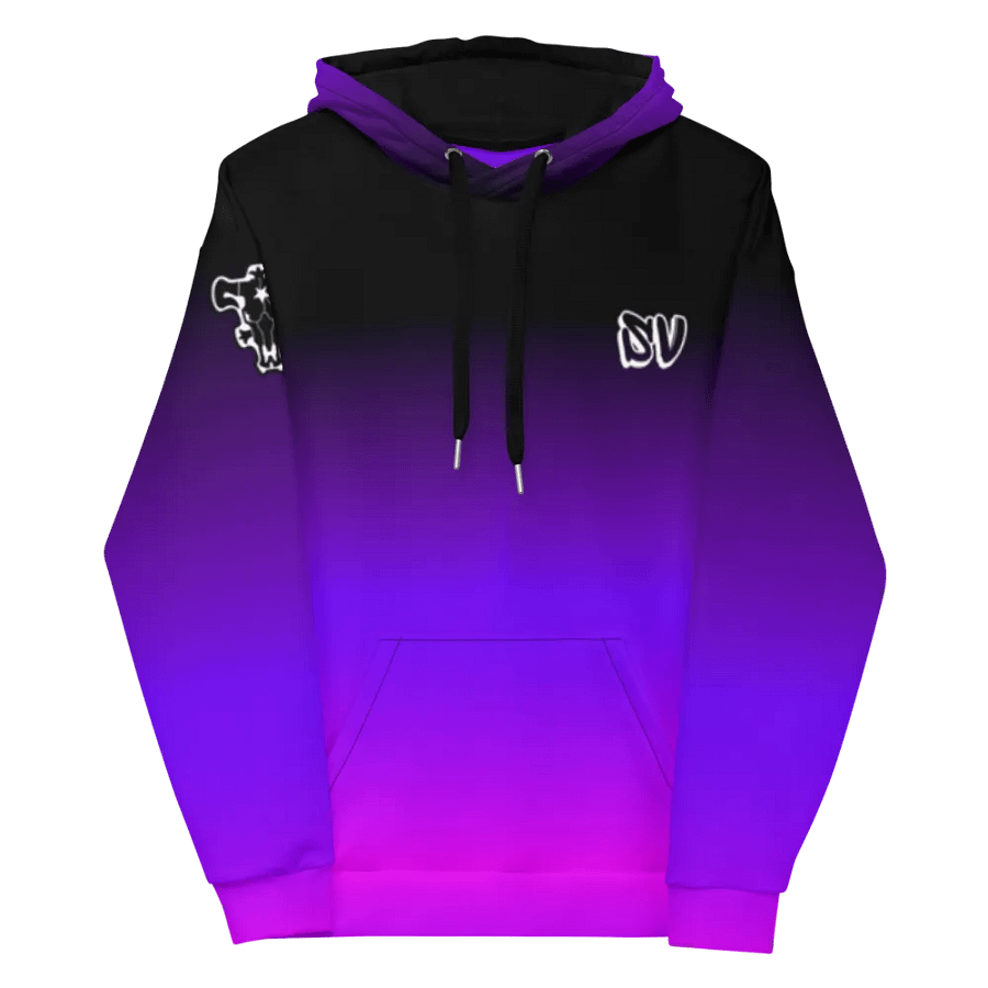 STRAIGHT VIBIN NEON COLOR FADE STYLE ASTA HOODIE product image (12)