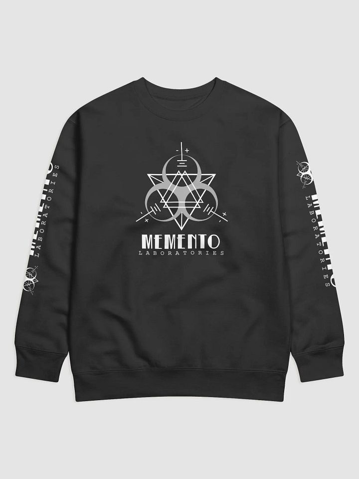 Memento Laboratories Logo Sweatshirt [Black] product image (1)