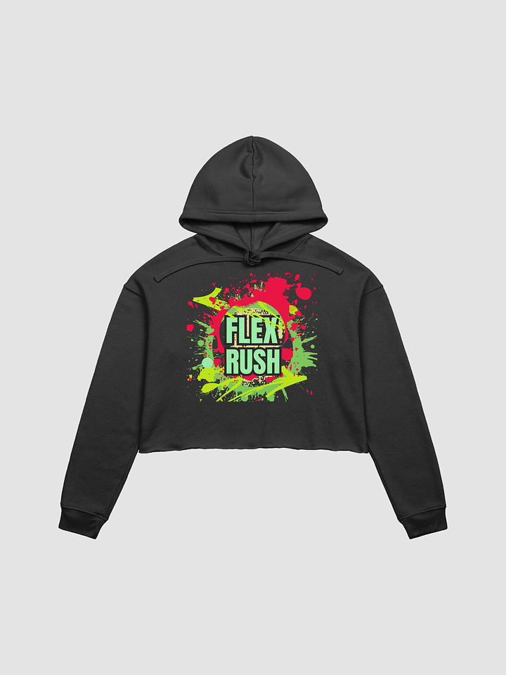 FLEX RUSH Bold Crop Hoodie product image (1)