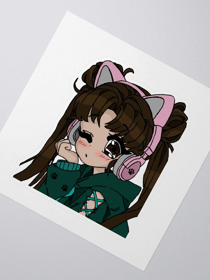 Headphones Queenie Sticker product image (2)