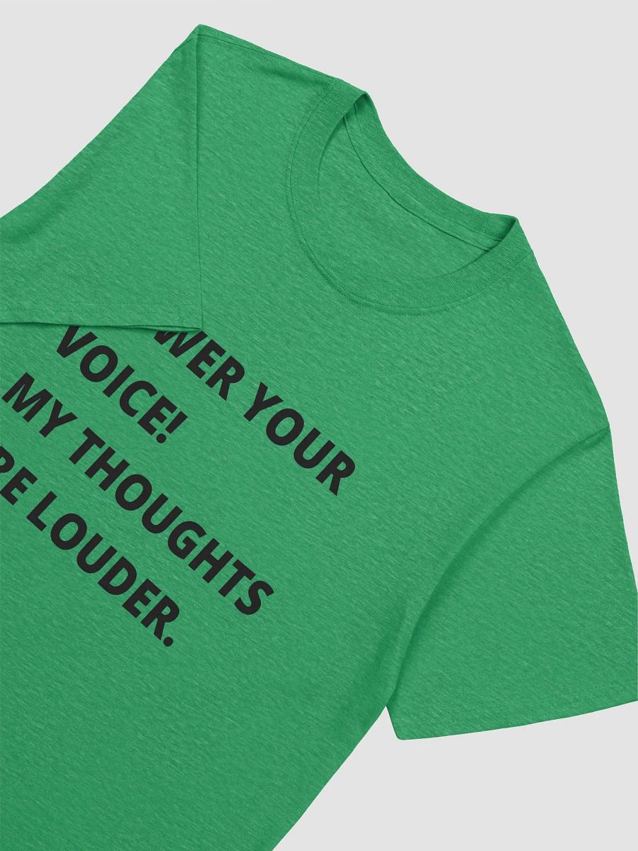 Loud Thoughts Unisex Tee product image (9)