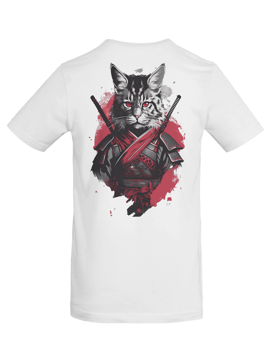 Cat Samurai Illustration T-Shirt product image (20)