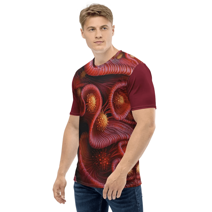 Neural Bloom All-Over Print Tee product image (4)