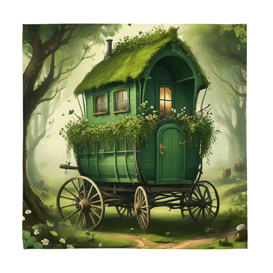 Whimsical Woodland St Patrick’s Day Table Napkins product image (6)