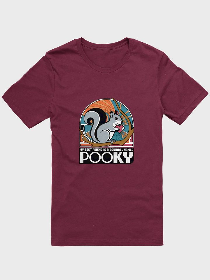 Super Soft and Flattering Tee: My Best Friend is a Squirrel Named Pooky product image (1)