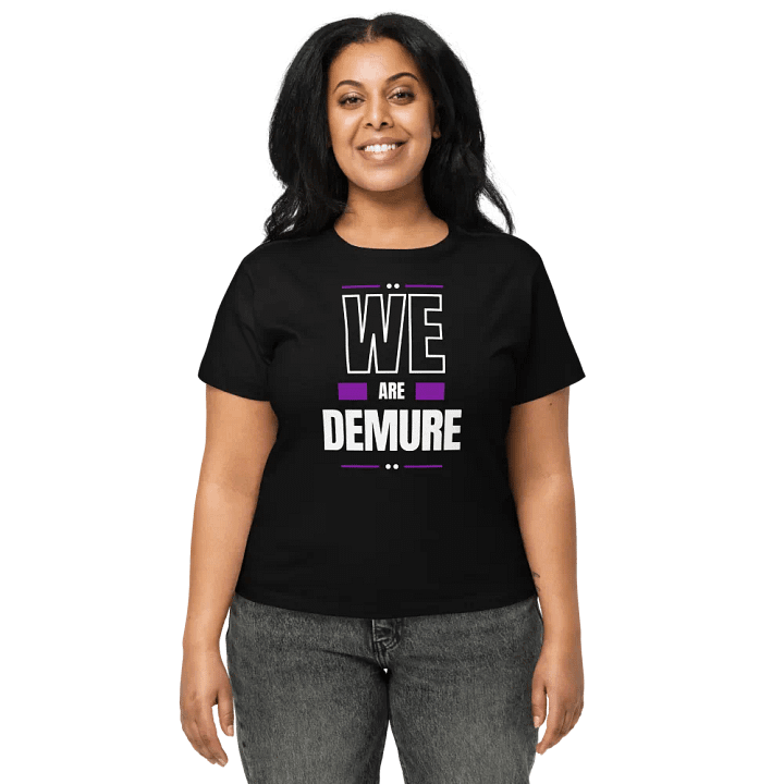 DEMURE Women's High-Waisted Tee product image (1)