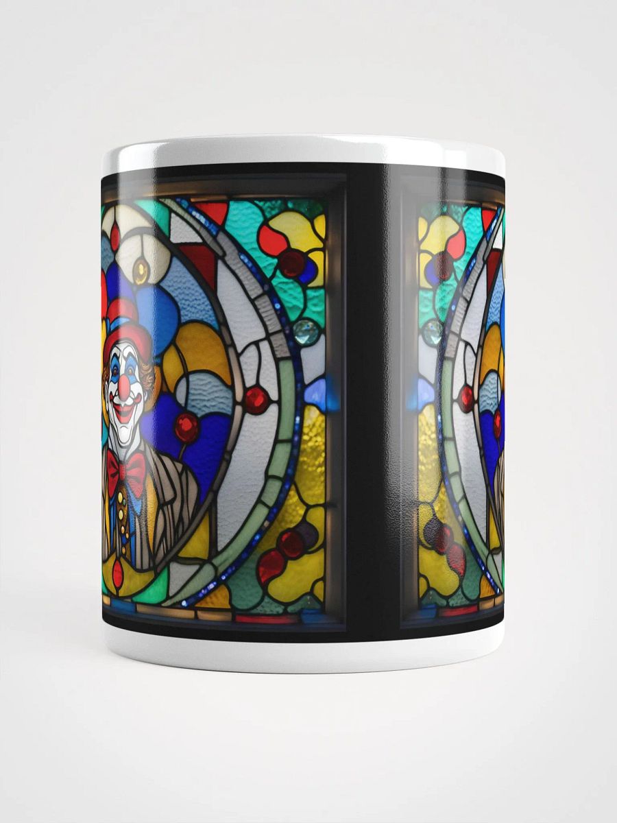 #002 Joyful Bumpy Jenkins Clown Stained Glass Mug product image (5)