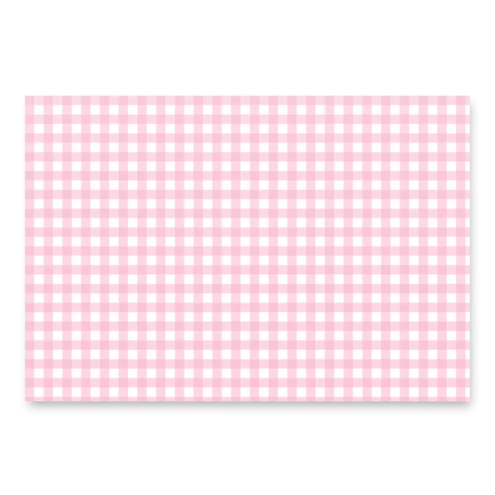 Sweet Pink Gingham Gift Wrap Set (Set of 3) product image (2)