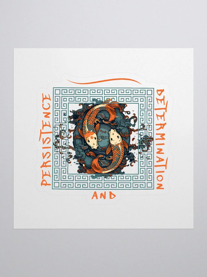 Eternal Motion Koi Fish Sticker product image (1)