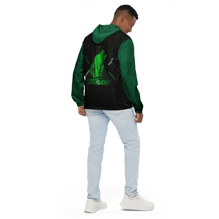 Verdant Adventure All-Over Windbreaker product image (2)