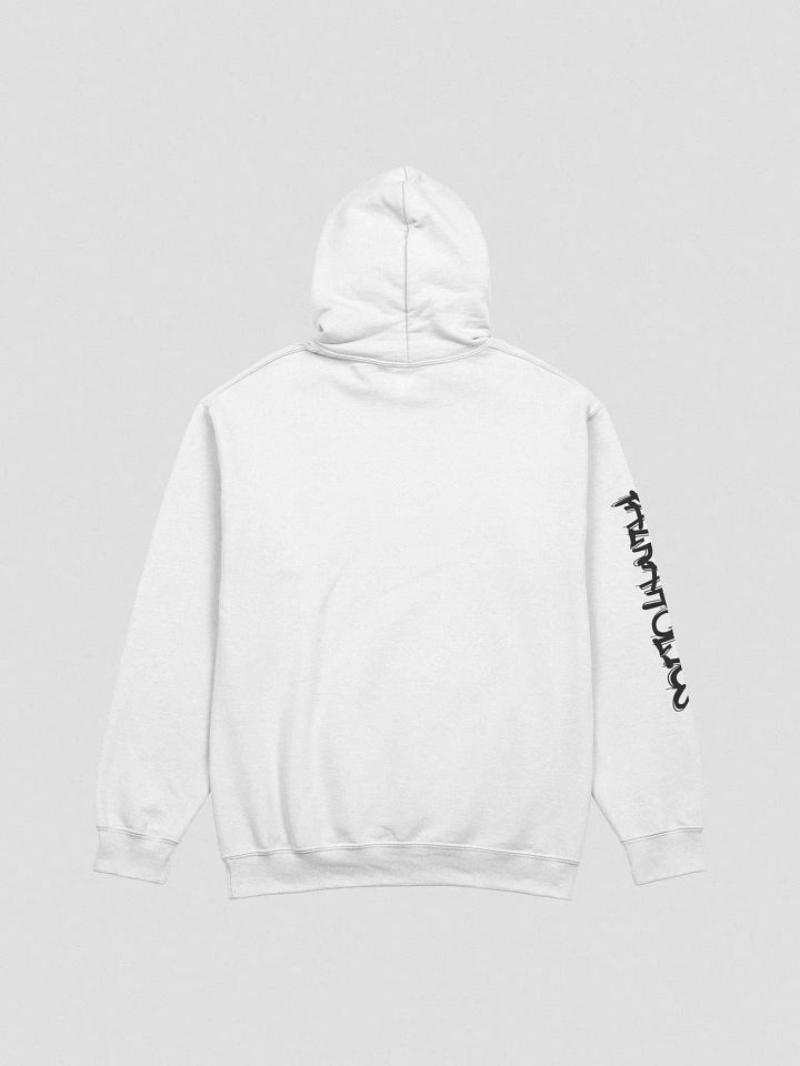 T4P Hoodie, White/Black (Gildan Classic) product image (2)