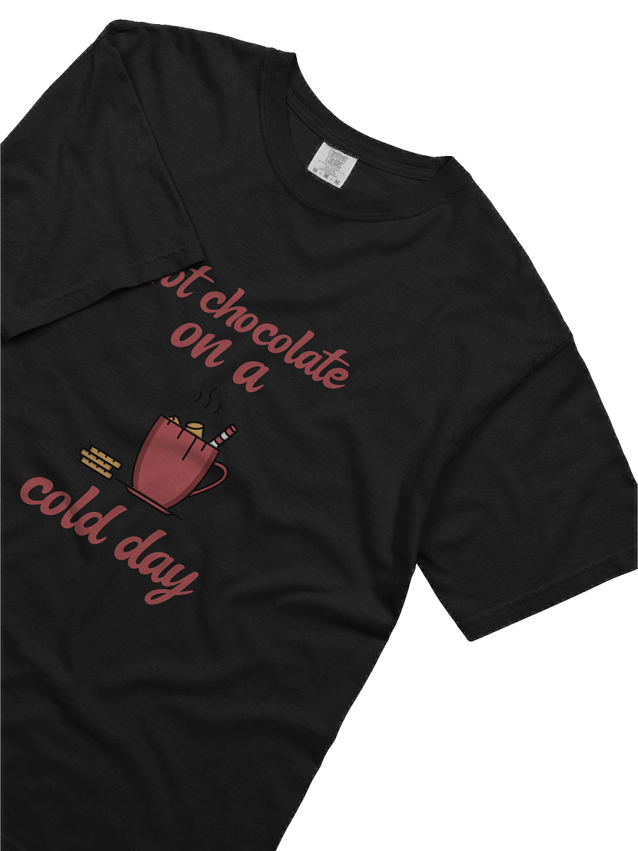 Hot Chocolate on a Cold Day T-Shirt – Cozy Winter Holiday Tee, Christmas Hot Cocoa Shirt product image (60)