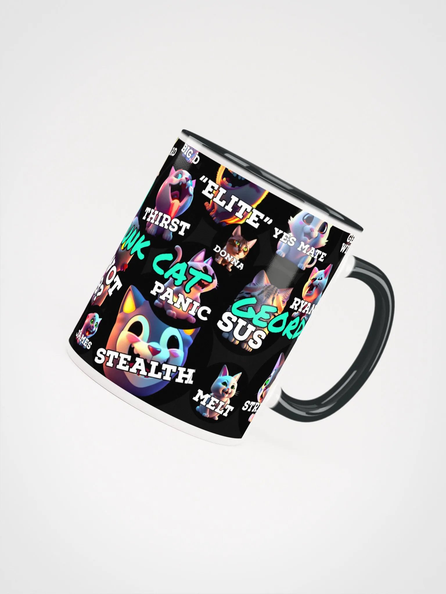 GJC 'Chat Legends' Ceramic Mug (US, EU and CA Shipping) product image (4)