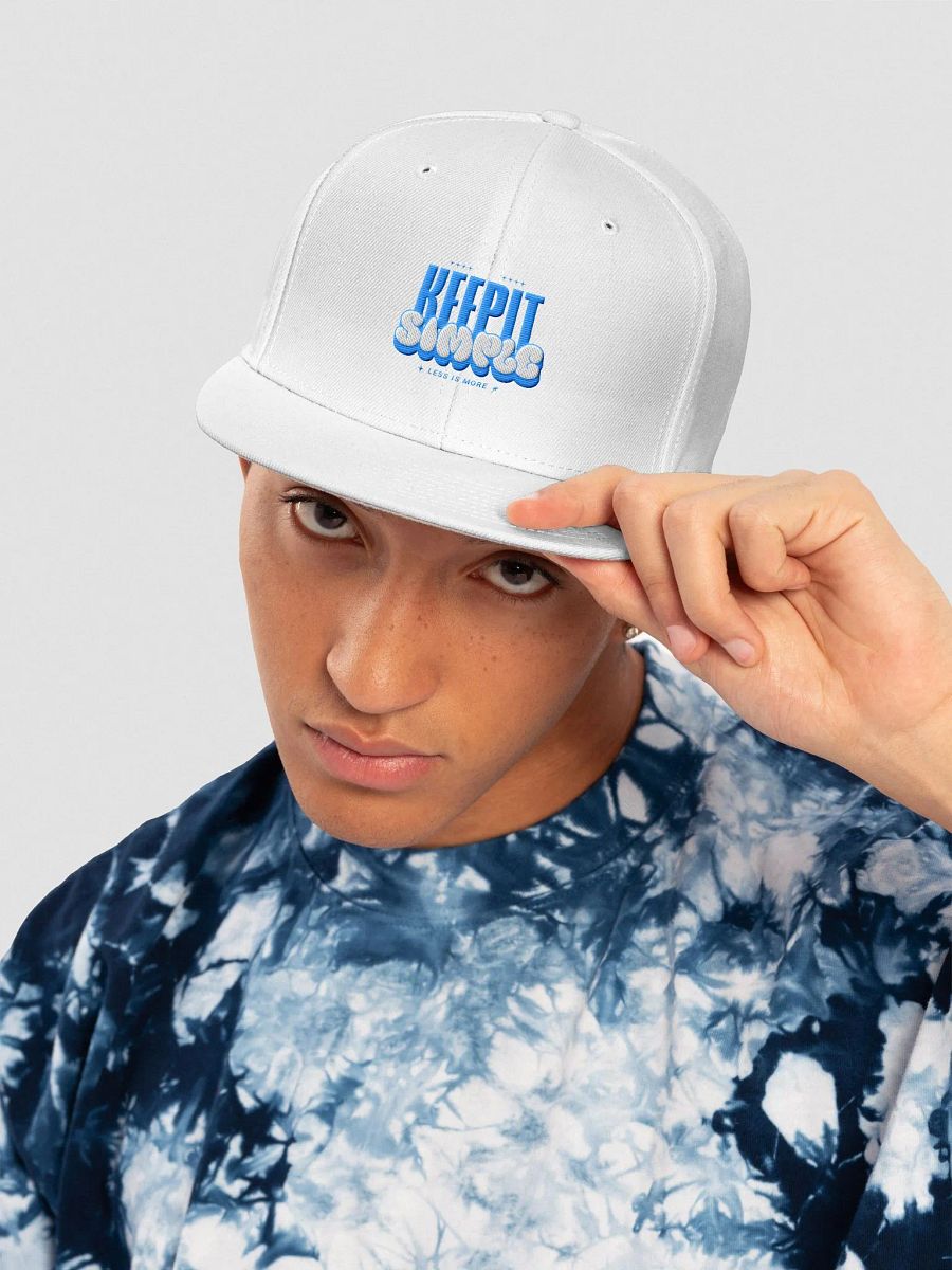 Otto Wool Blend Snapback Cap product image (5)