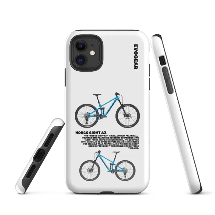 White Sight A3 iPhone Case product image (1)
