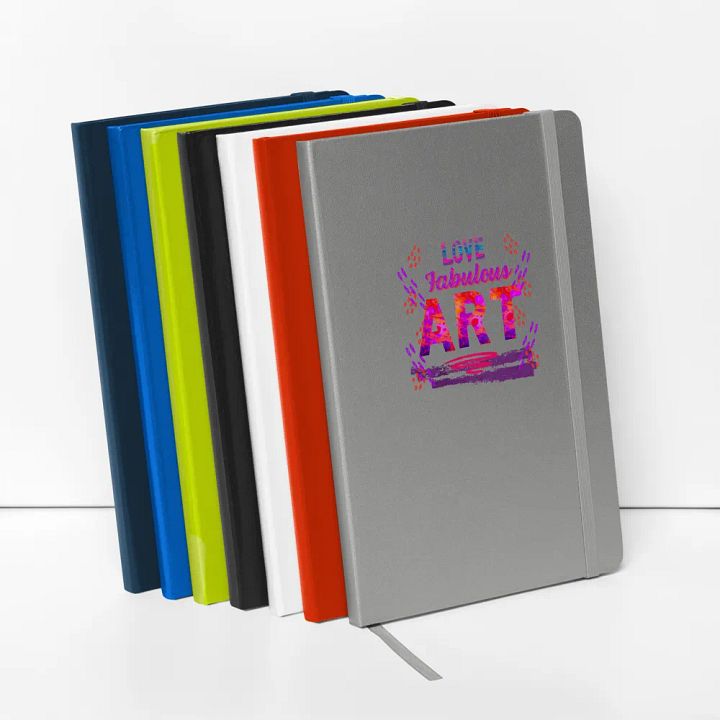 Vibrant Love ART Hardcover NotebookArt Lover's Delight Hardcover Notebook for art students moms daughters friends art teachers product image (2)