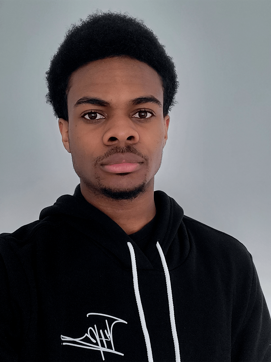T4P Hoodie, Black/White (Gildan Classic) product image (6)