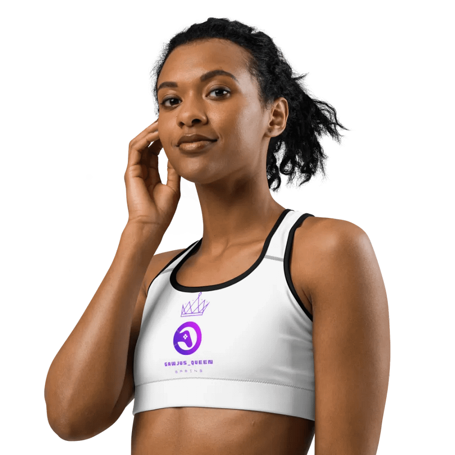 Queens Logo Sports Bra product image (4)