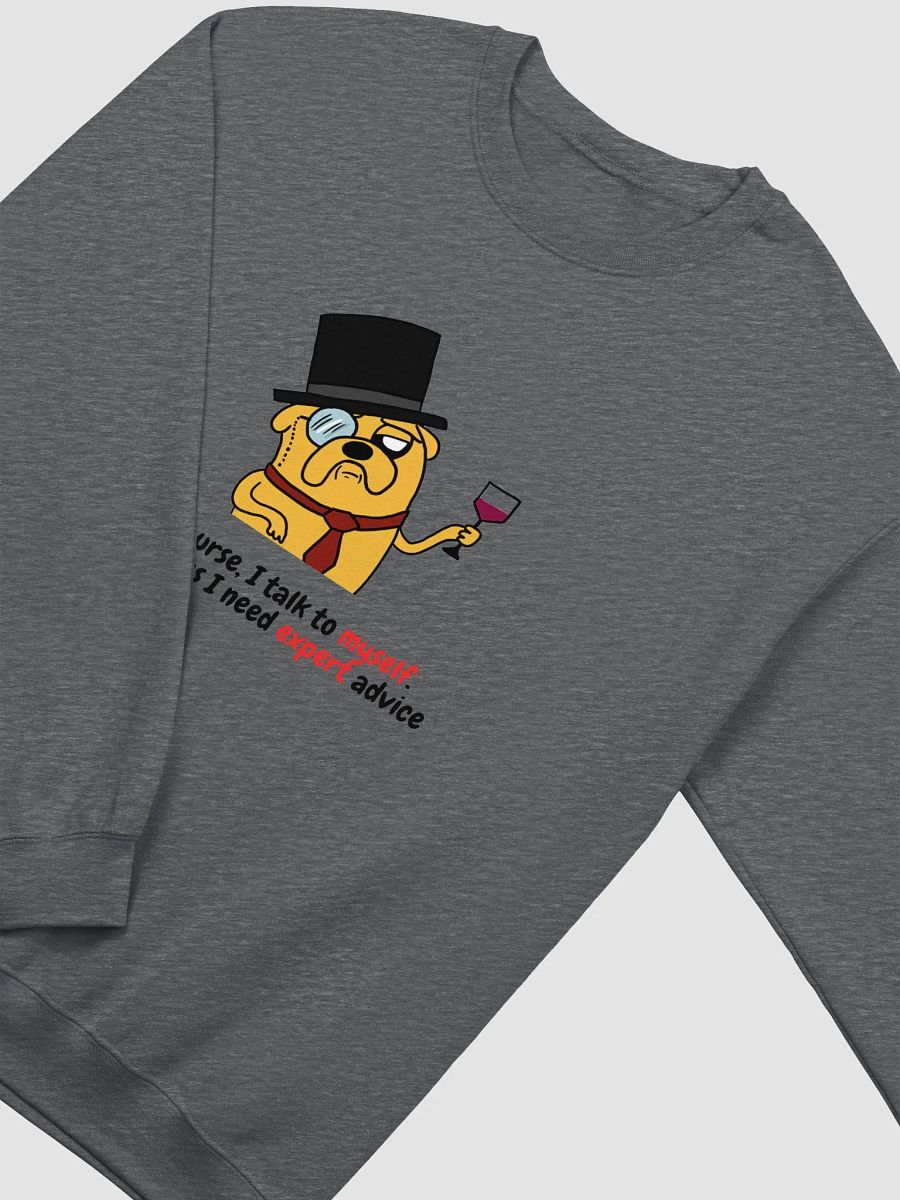 Sarcastic Sophisticated Gentleman Dog Crewneck Sweatshirt product image (12)