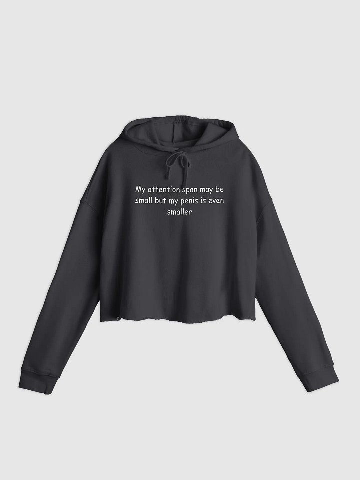 Attention Span Crop Hoodie product image (1)
