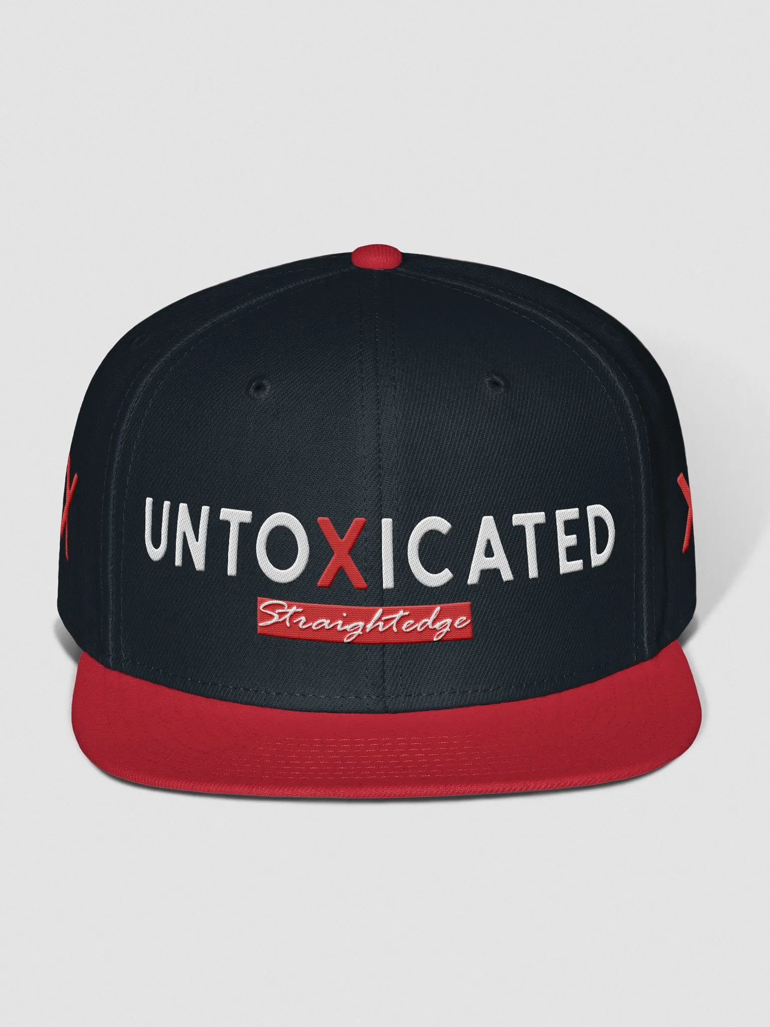 Untoxicated + Straightedge Snapback Hat product image (5)