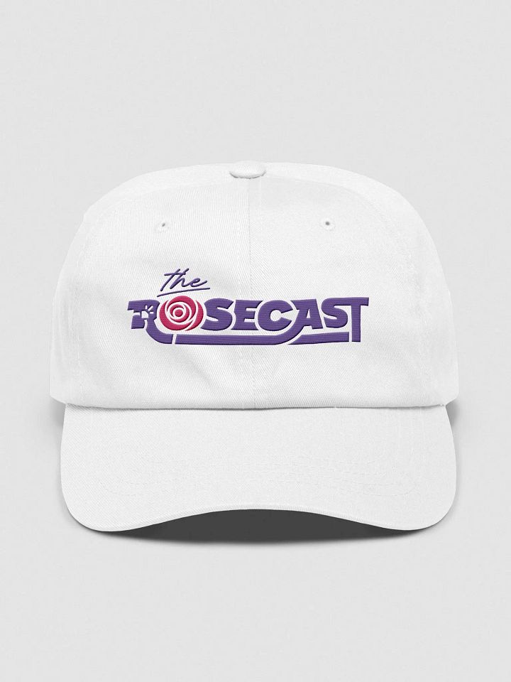 Rosecast Logo Dad Hat (Purple Logo) product image (1)