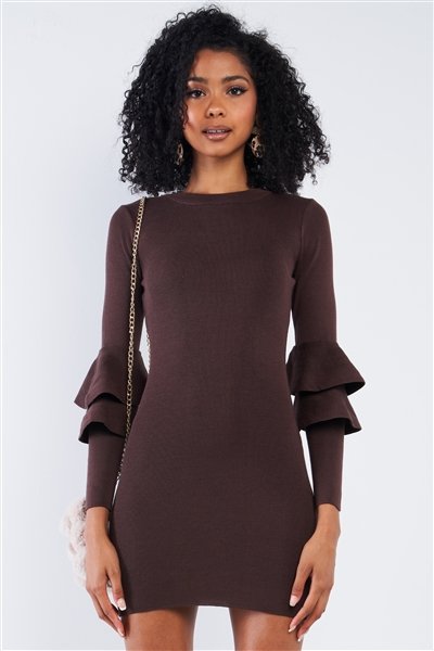 Fitted mini dress product image (1)