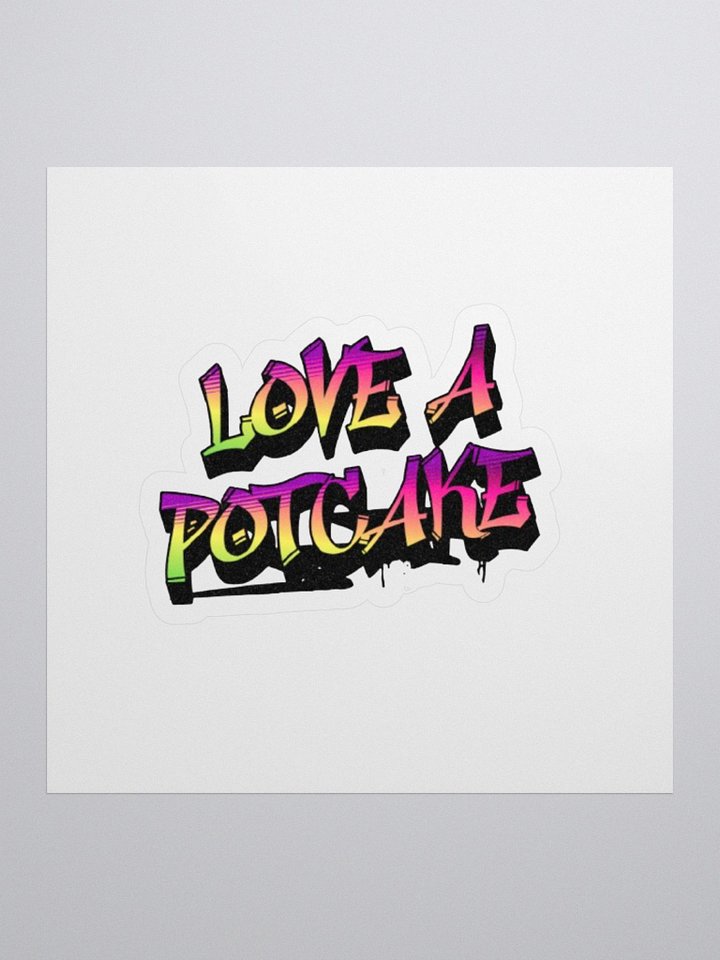 Love A Potcake Sticker product image (1)