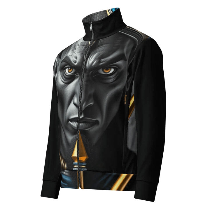 Heru: The Avenging Eye of the Sun Track Jacket - Mythological Track Jacket product image (1)