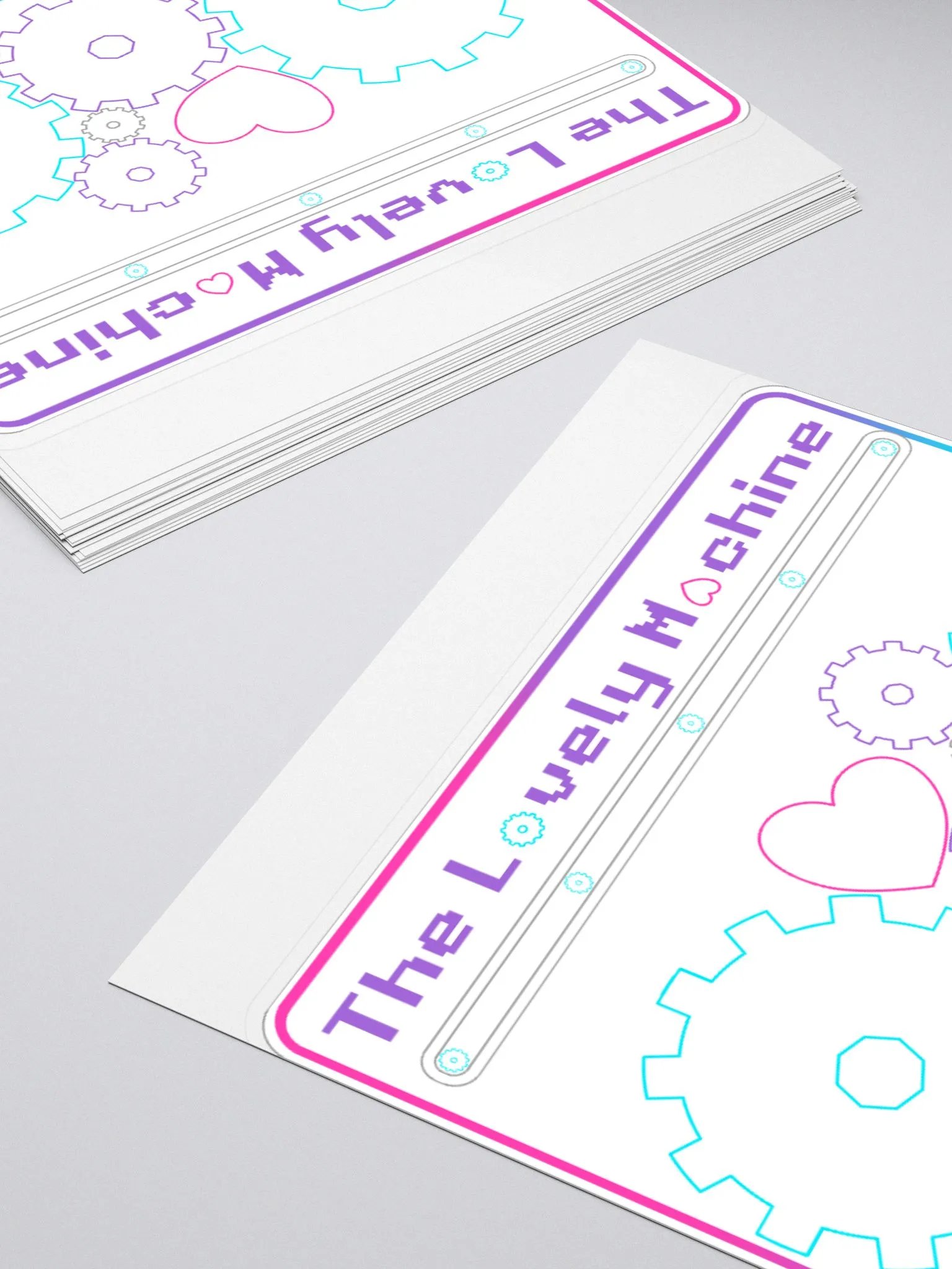 The Lovely Machine Cut Sticker product image (4)