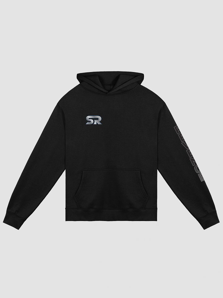 Scammer Revenge Premium Oversized Hoodie with Glitch-Style Logo product image (1)