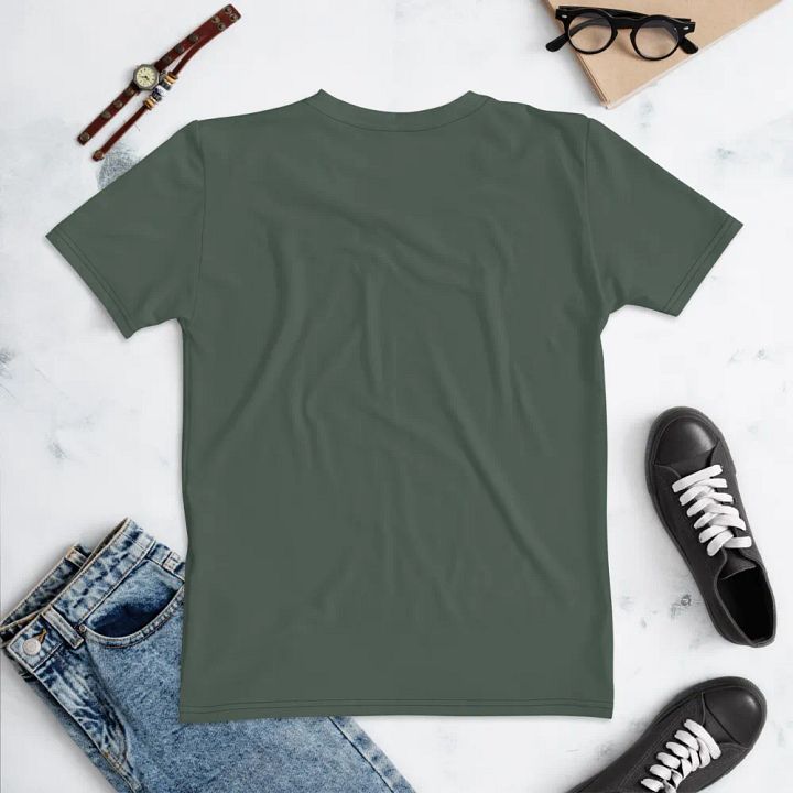 Plain Dark Sage Green Soft Summer Women's Crewneck Polyester Heavyweight Premium T-Shirt by Treasure Pie product image (2)