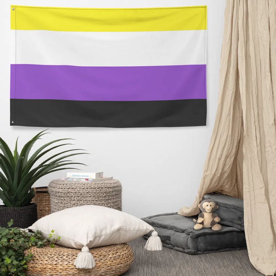 Nonbinary Flag product image (5)