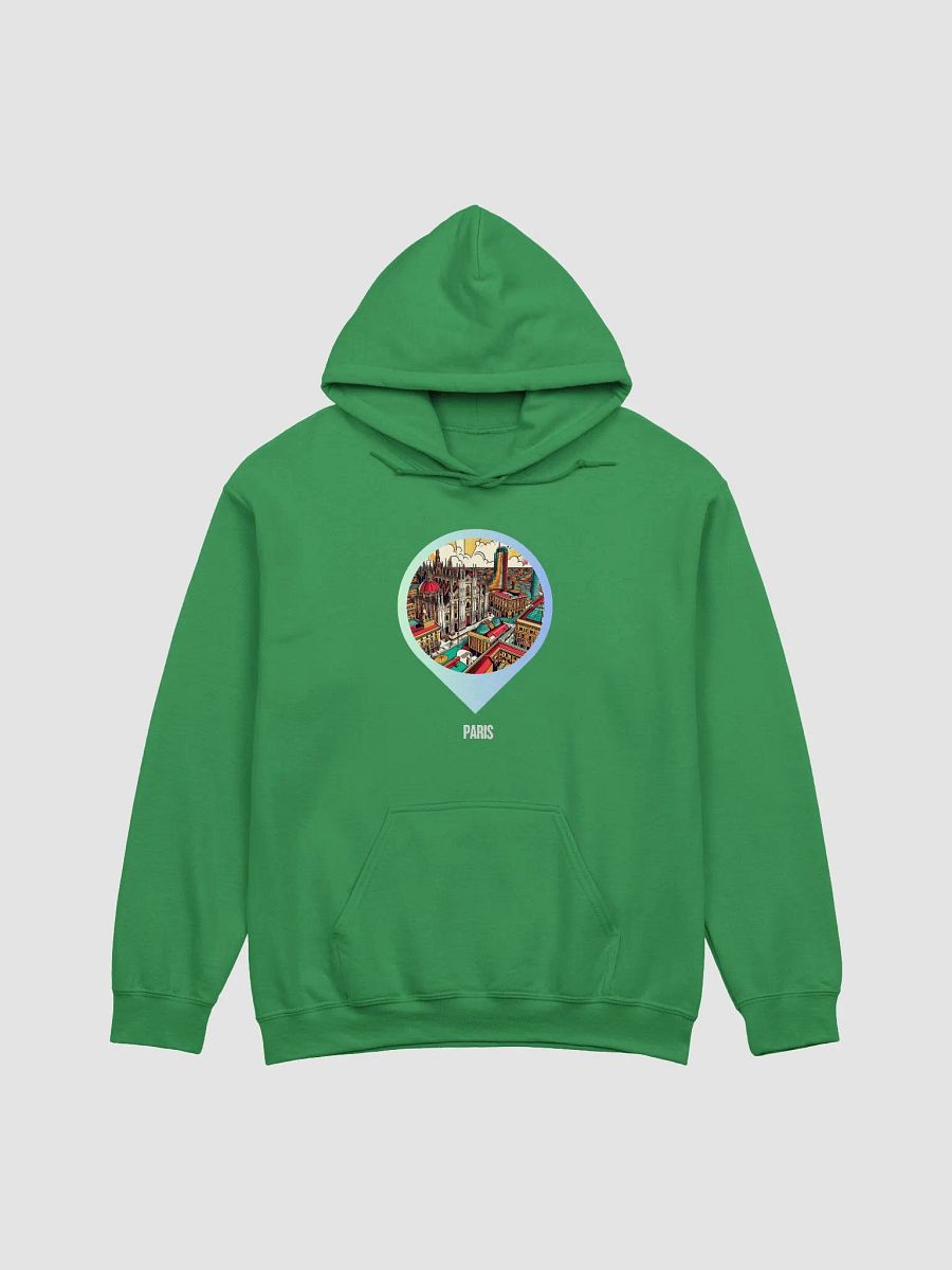 Gildan Classic Hoodie | AI desain paris city product image (2)