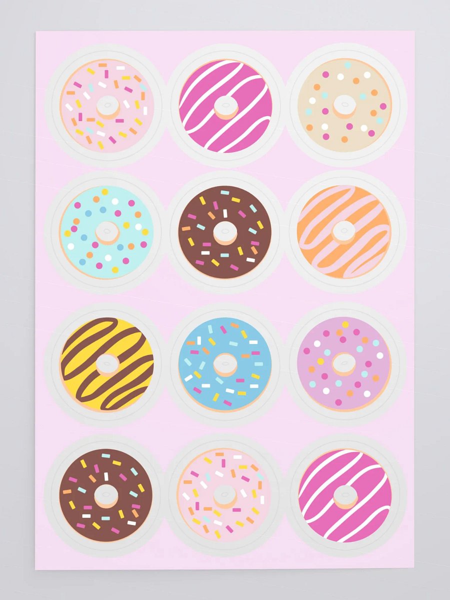 Sweet Treats Donut Sticker Collection product image (4)
